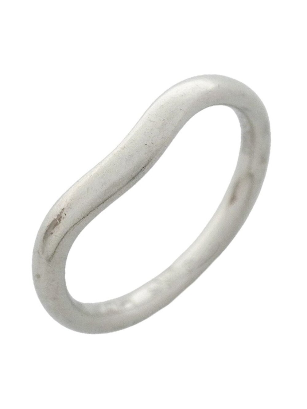 Tiffany & Co Ring Curved Band Platinum